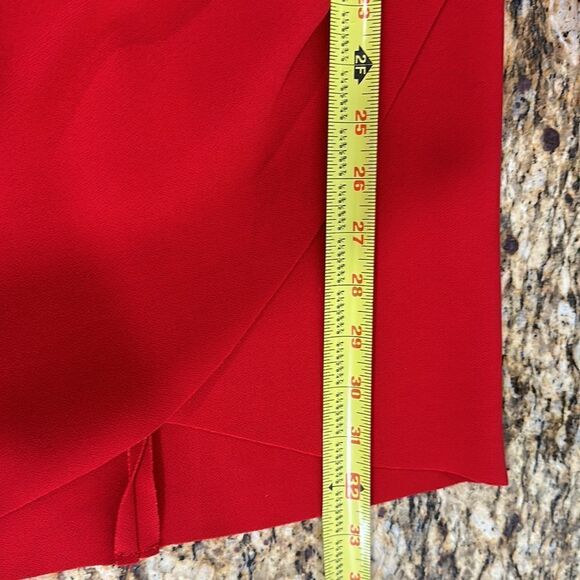 Bec + Bridge Long Sleeve Bodycon Mini Dress In Red Size 4 - Picture 12 of 12